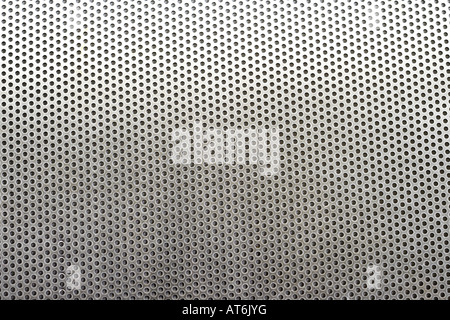 Aluminiumblech, Nahaufnahme, (Vollformat) Stockfoto