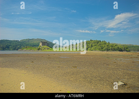 Castle Tioram nr Acharacle Highland Schottland Stockfoto