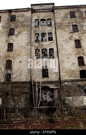 Ruine der Armee Bäckerei. Dresden Stockfoto