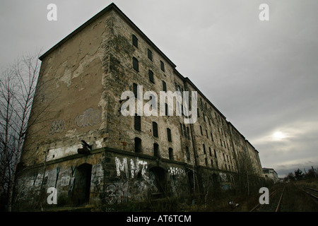 Ruine der Armee Bäckerei. Dresden Stockfoto