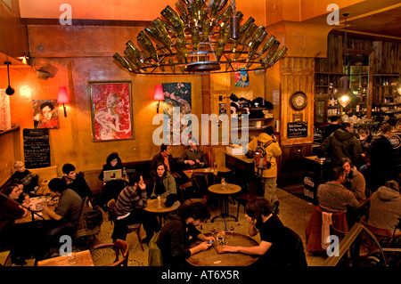 La Fourmi Montmartre Paris Paris Frankreich Französisch Cafe Pub Bar Stockfoto