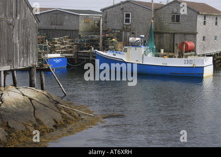 von Peggys Cove, ein Fischerdorf in Nova Scotia, Kanada, Nordamerika. Foto: Willy Matheisl Stockfoto