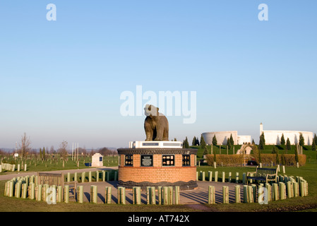 Das National Memorial Arboretum in Staffordshire "Great Britain" Stockfoto