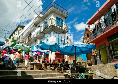 TREPPEN - ANTANANARIVO - MADAGASKAR - AFRIKA Stockfoto