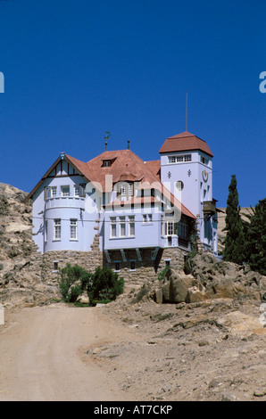 Goerke Haus schöne deutsche Kolonialhaus 1909, Lüderitz, Namibia Stockfoto