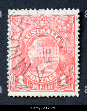 Australische Briefmarke Stockfoto