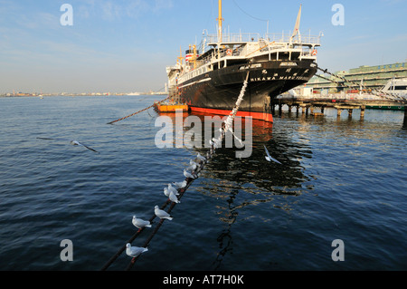 Die hikawa Maru Ocean Liner, Yokohama JP Stockfoto