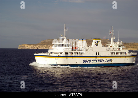 Gozo Channel Line Fähre Malta Stockfoto