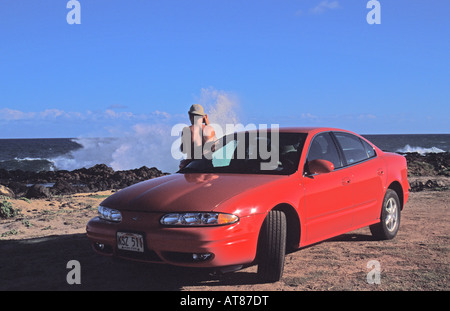 Fotografieren, in der Nähe von Port Allen, Südwestküste, Kauai Stockfoto