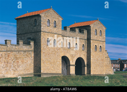 Arbeia römisches Fort, South Shields, Tyne and Wear. Stockfoto