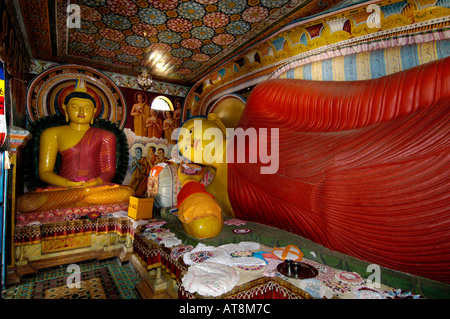 Issurumuniya Tempel in Anuradhapura in Sri Lanka Asien Stockfoto