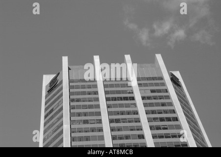 Architektur: Hochhaus Bürotürme in der Innenstadt von Calgary, Alberta, Kanada Stockfoto