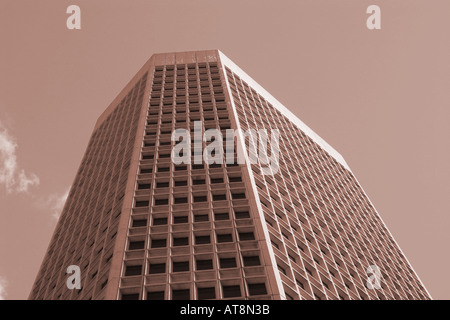 Architektur: Hochhaus Bürotürme in der Innenstadt von Calgary, Alberta, Kanada Stockfoto