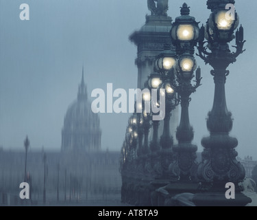 FR - PARIS: Pont Alexandre III Stockfoto