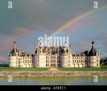 FR - LOIRE-Tal: Schloss Chambord Stockfoto