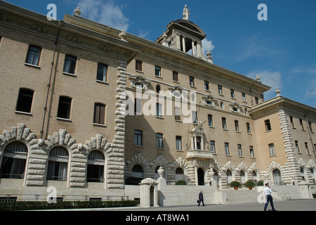 Der Palazzo del Governatorats, die Vatikanstadt administrativen Zentrum in den Vatikanischen Gärten Stockfoto