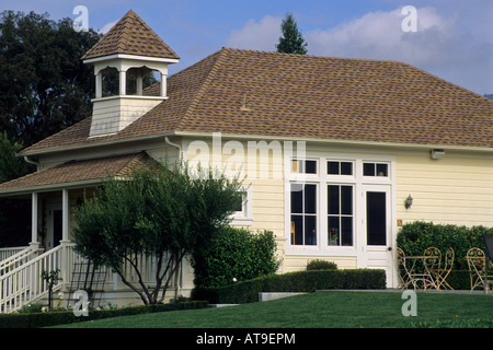 Altes Schulhaus am Baileyana Winery Edna Valley in der Nähe von San Luis Obispo San Luis Obispo County in Kalifornien Stockfoto