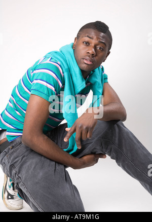 männliches model Stockfoto