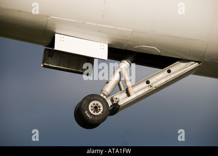 Concorde G-BOAC - Fahrwerk Heck Stoßstange an der Rute schlagen die Start-und Landebahn am Start zu verhindern Stockfoto