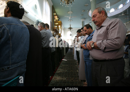 Der Islam ist die Religion des Jordan. Es gibt viele Moscheen in der Hauptstadt Amman Stockfoto