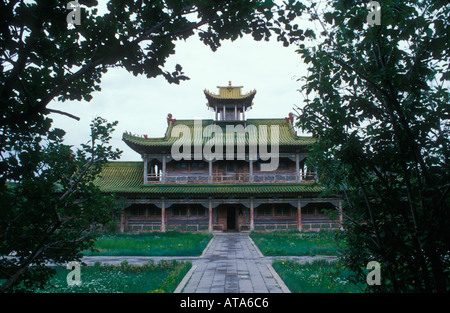 Eine Szene von den Winterpalast des Bogd Khan in Ulan-Bator Mongolei Stockfoto