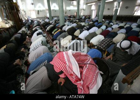 Der Islam ist die Religion des Jordan. Es gibt viele Moscheen in der Hauptstadt Amman Stockfoto