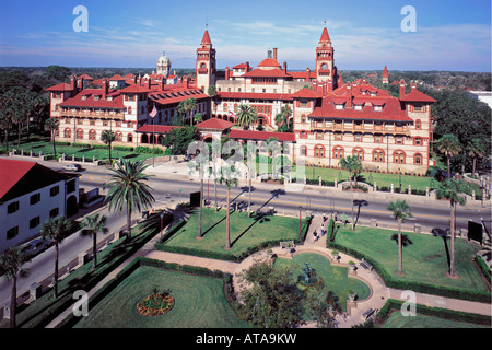 Flagler College früher das Hotel Ponce de Leon in St. Augustine Florida USA Stockfoto