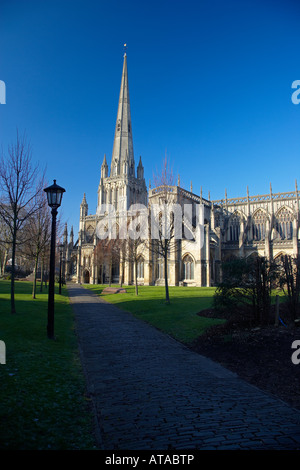 Kirche St Mary Redcliffe, Bristol, England Stockfoto