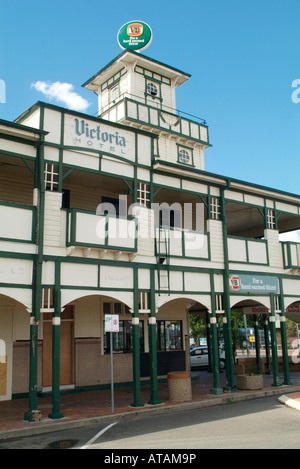 Australien Queensland Goondiwindi historische Victoria Hotel 1898 Foto von Bruce Miller 2007 Stockfoto