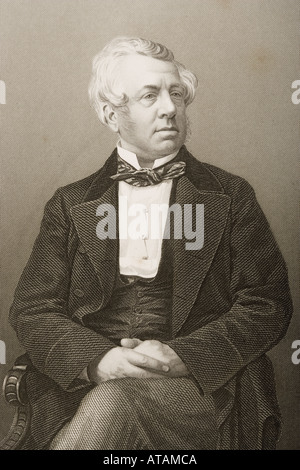 George William Frederick Howard, 7th Earl of Carlisle, 1802 - 1864. Britische Staatsmann, Redner und Schriftsteller. Stockfoto