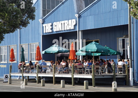 Gintrap West Quay Napier Hawkes Bay Nordinsel Neuseeland Stockfoto