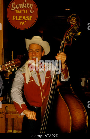 Syd Meister und die Swing Rider band, Syd Meister, Swing Rider band, Country Music Band, trio, Albuquerque, Bernalillo County, New Mexico Stockfoto