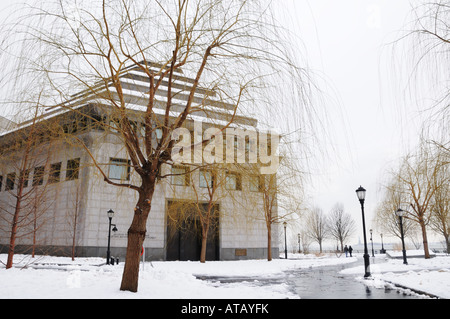 Das Museum of Jewish Heritage in Battery Park City. Stockfoto