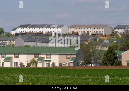 Typisches modernes wohnen in York Pennsylvania USA Stockfoto