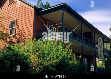 Historischen Boonville Hotel Boonville Anderson Valley Mendocino County California Stockfoto