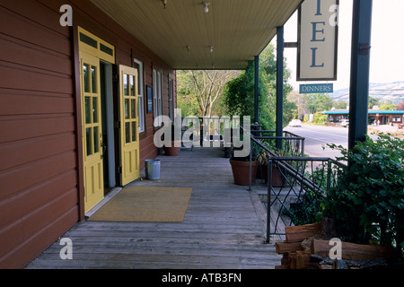 Historischen Boonville Hotel Boonville Anderson Valley Mendocino County California Stockfoto