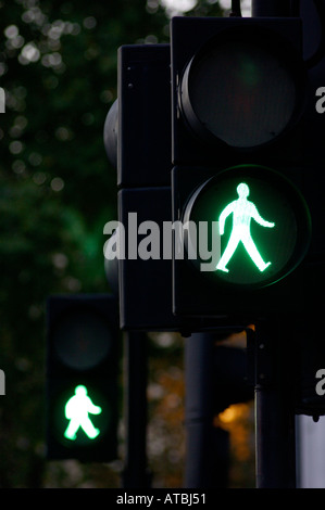 Grüner Mann Stockfoto