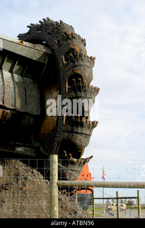 Alberta, Kanada. Weltweit größten Erdöl-Ressource-Becken. Stockfoto
