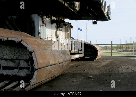 ÖLSAND, Alberta, Kanada. Weltweit größten Erdöl-Ressource-Becken. Stockfoto