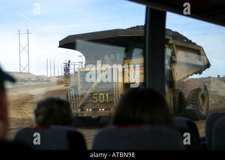 ÖLSAND, Alberta, Kanada. Weltweit größten Erdöl-Ressource-Becken. Stockfoto