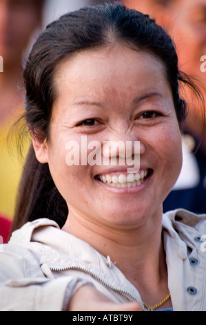 Feiern im Isan im Nordosten von Thailand Stockfoto