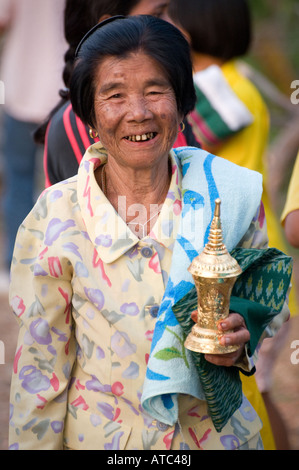 Feiern im Isan im Nordosten von Thailand Stockfoto