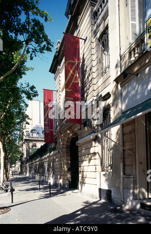 Dieses Herrenhaus 19. Jahrhundert beherbergt das Musée Jacquemart André die eine Sammlung europäischer Kunst, die von der Witwe eines Bankiers des Institut de France vermachte zeigt Paris Stockfoto