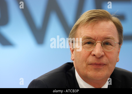 Berthold Bonekamp Vorstand Energieversorger RWE AG Essen Deutschland Stockfoto