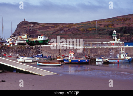 Port Erin Meer Strand Hafen Sommer Insel Man uk gb Stockfoto