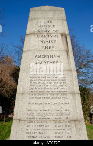 Amersham Martyrs Memorial Amersham Buckinghamshire England Stockfoto