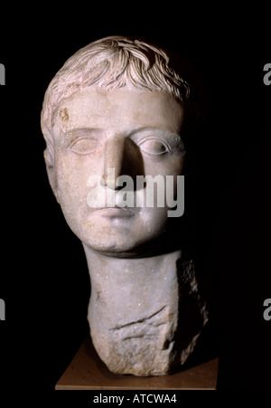 Kaiser Tiberius römischen Museum Istanbul Museum Stockfoto