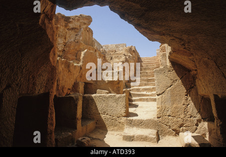 Gräber der Könige in der Nähe von Paphos, Zypern Stockfoto