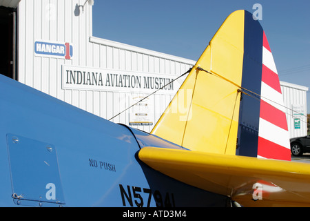 Valparaiso Indiana,Porter County Municipal Airport,Indiana Aviation Museum,Geschichte,1941 PT 17 Stearman,IN061007085 Stockfoto