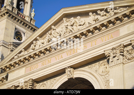 St.Stephen der Basilika, Pest, Budapest, Ungarn Stockfoto